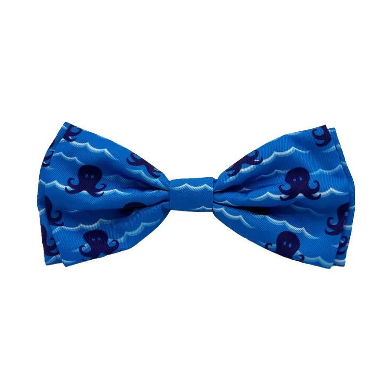 Huxley & Kent Dog and Cat Bow Tie Collar Attachment - Octopus Garden Small - Out of Stock!