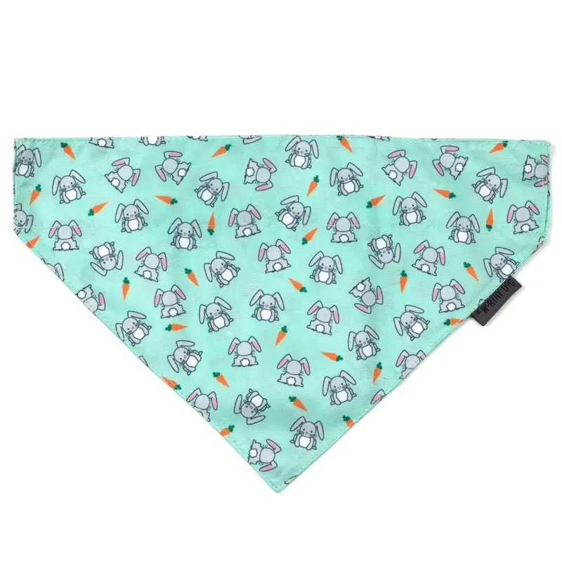 Worthy Dog Bunnies Dog and Cat Bandana Collar Attachment Small