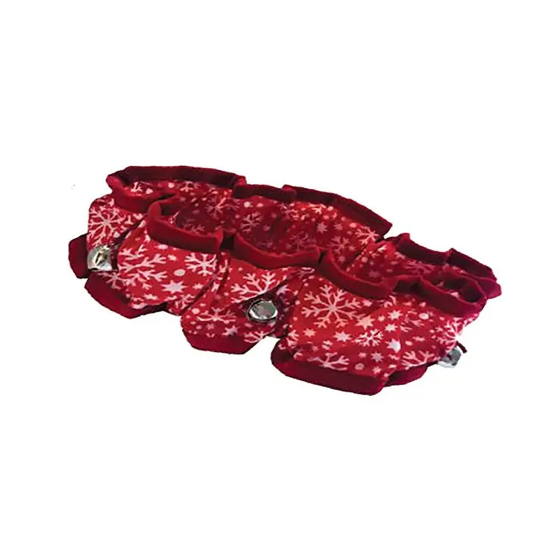 Huxley & Kent Holiday Dog Scrunchy - Snowflake X-Large