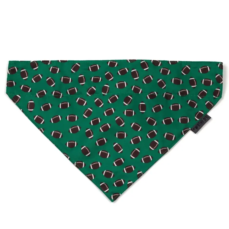 Worthy Dog Football Dog and Cat Bandana Collar Attachment Small