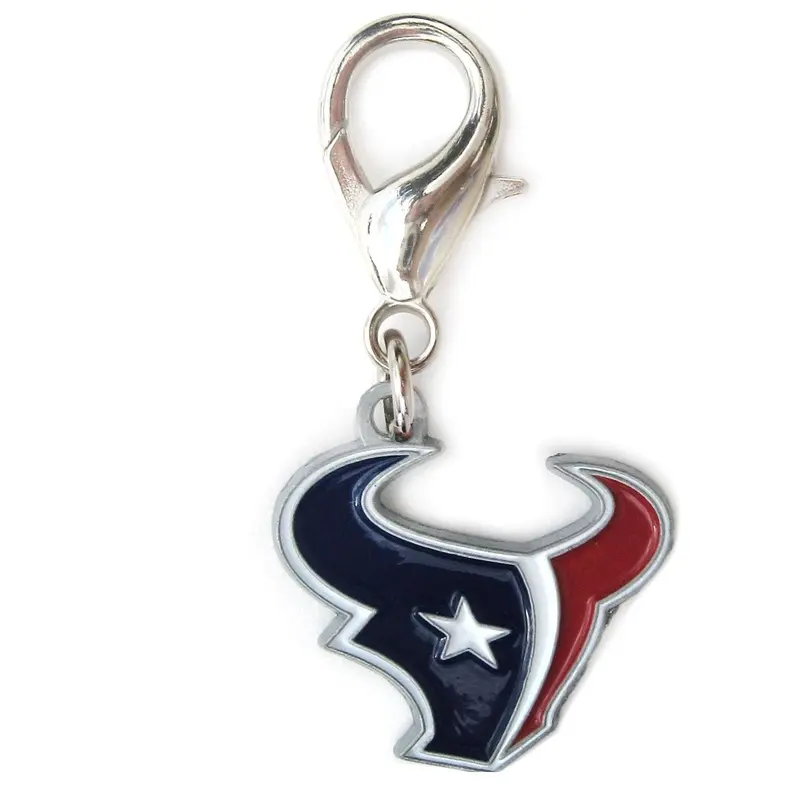 Diva Dog Houston Texans Logo Dog Collar Charm