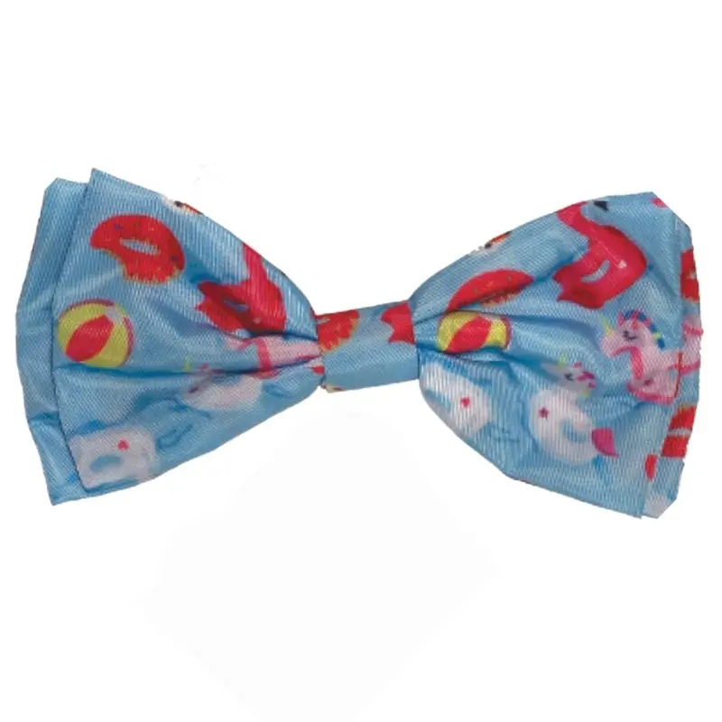 Huxley & Kent Dog and Cat Bow Tie Collar Attachment - Pool Floats Small