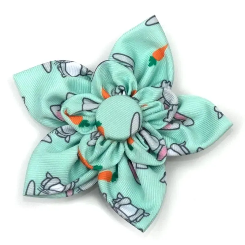 Worthy Dog Bunnies Dog and Cat Flower Collar Attachment Small