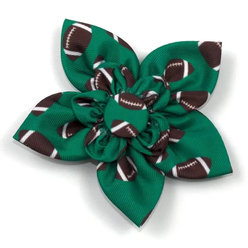Worthy Dog Football Dog and Cat Flower Collar Attachment Small