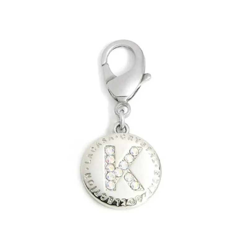 Crystal A to Z Initial Pendant by Pinkaholic - Clear Letter Q