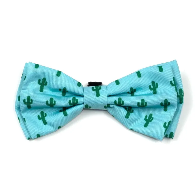 Worthy Dog Cactus Dog and Cat Bow Tie Collar Attachment Small