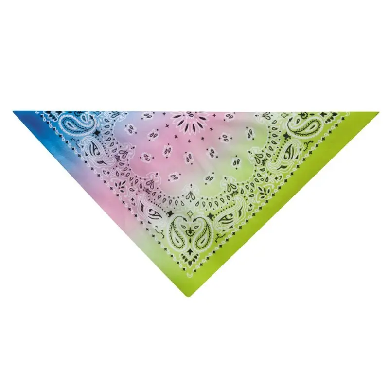 Aria Classic Paisley Dog Bandana - Light Green/Blue