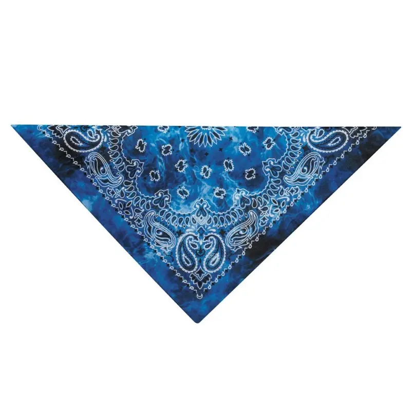 Aria Classic Tie Dye Dog Bandana - Blue