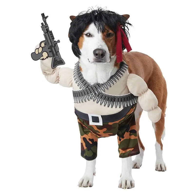 Action Hero Halloween Dog Costume X-Small