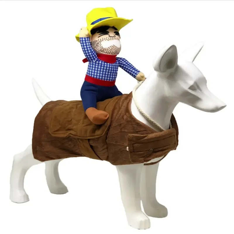 Pet Life Yeepaw Cowboy Pet Holiday Dog Costume X-Small - Out of Stock!