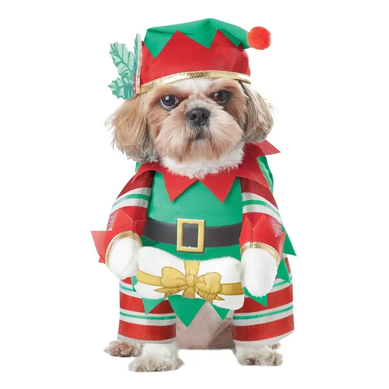 Elf Pup Dog Costume X-Small