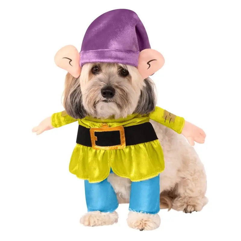 Snow White's Dopey Dwarf Dog Costume by Rubie's Small