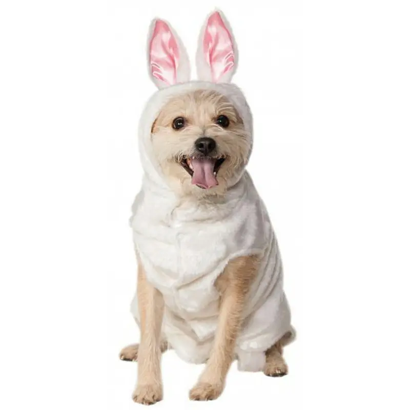 Bunny Hoodie Dog Costume by Rubies Small - Out of Stock!
