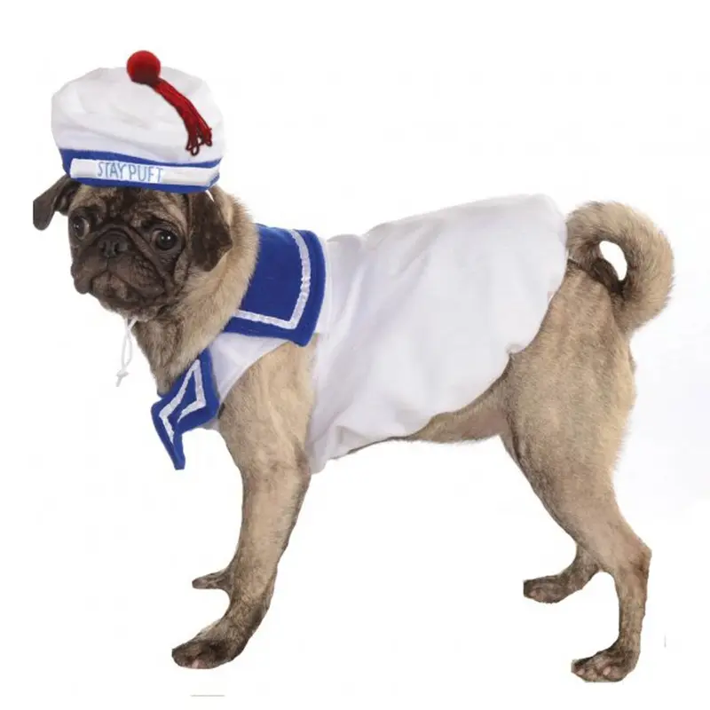Ghostbusters Stay-Puft Marshmallow Man Dog Costume Small - Out of Stock!