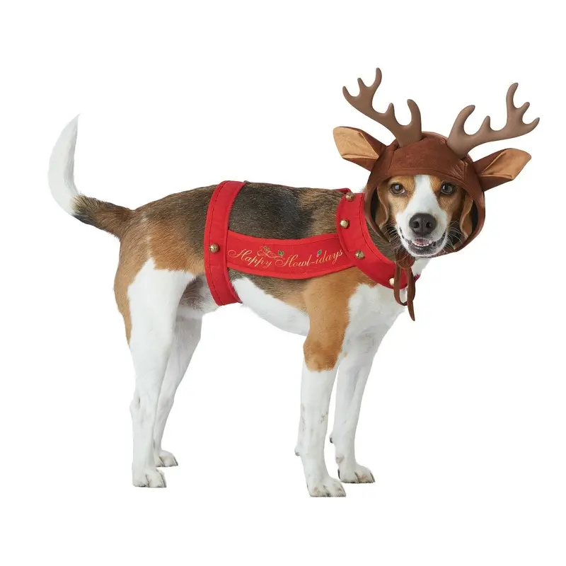 Holiday Reindeer Dog Costume X-Small