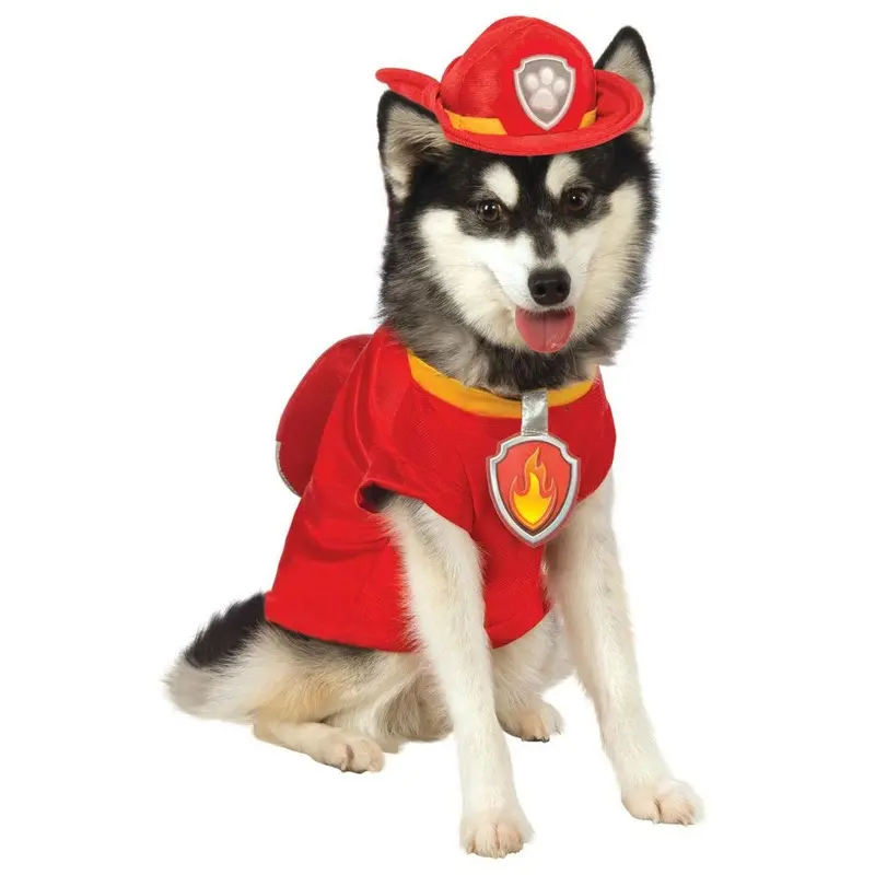 Paw Patrol Marshall The Fire Dog Pet Costume by Rubies Small