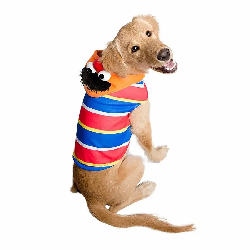Pet Krewe Sesame Street Ernie Dog Hoodie  Small - Out of Stock!
