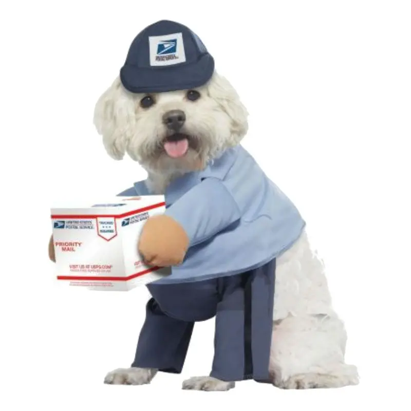 US Mail Carrier Dog Costume X-Small