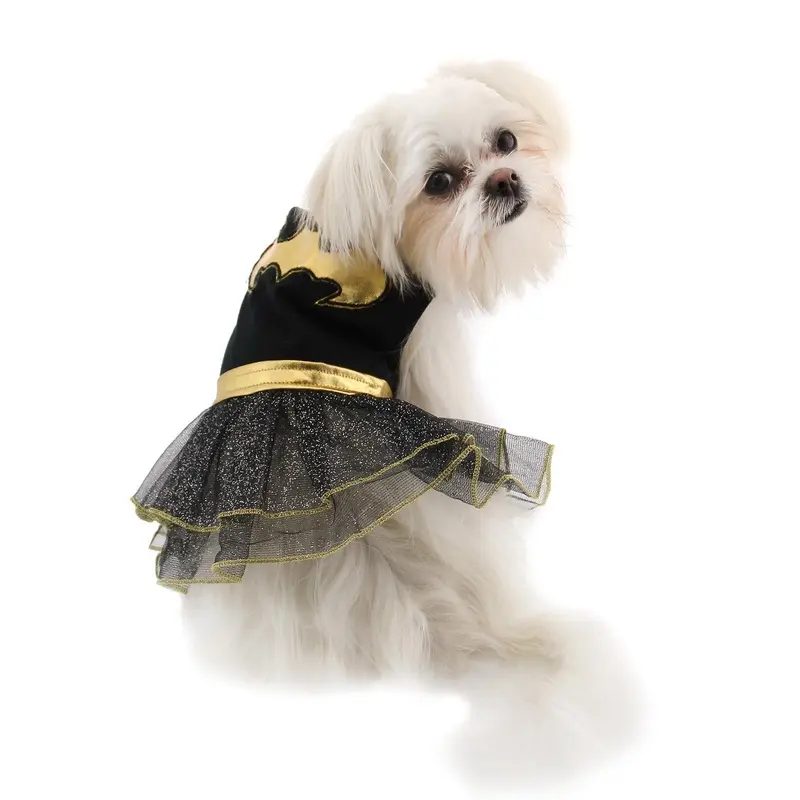 Batgirl Tutu Dog Dress X-Small