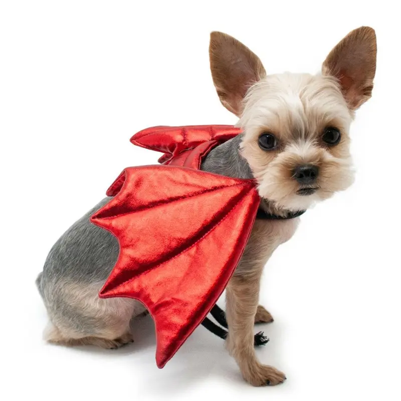 DOGO Dragon Wings Dog Costume - Red Small