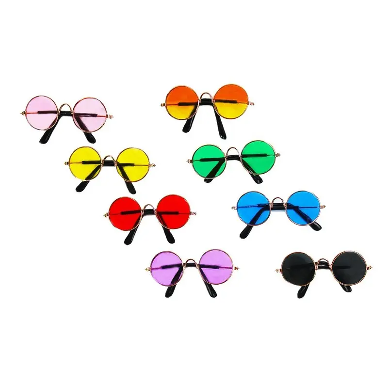 Hello Doggie Dog Sunglasses - Black Strap Pink