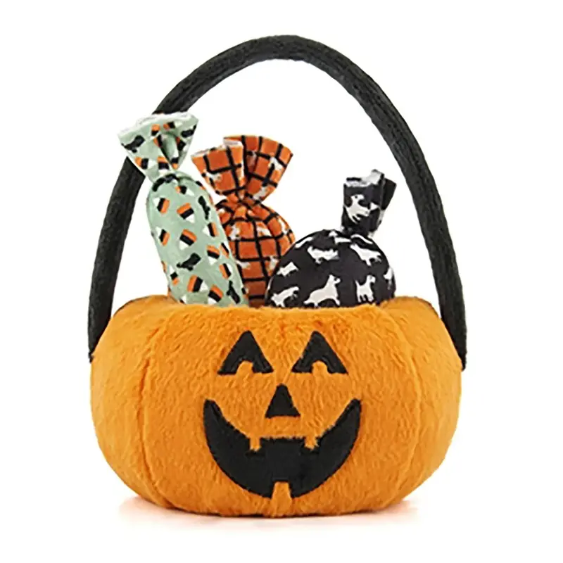 P.L.A.Y. Howl-O-Ween Treat Basket Dog Toys
