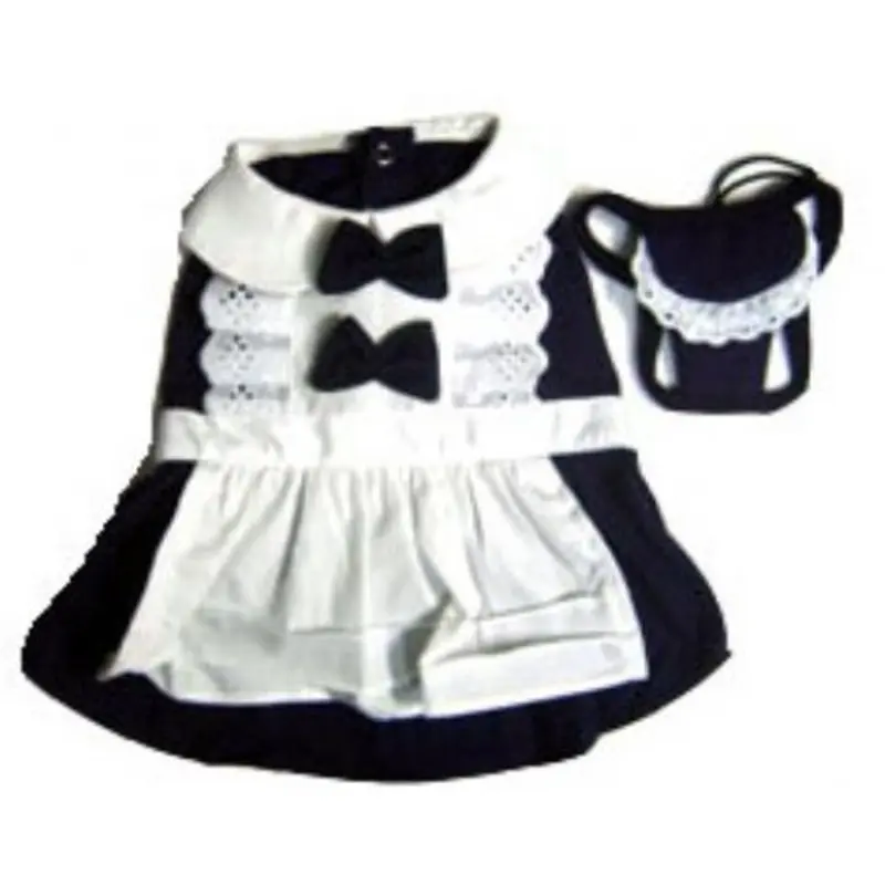 Puppe Love French Maid Dog Costume Size 00