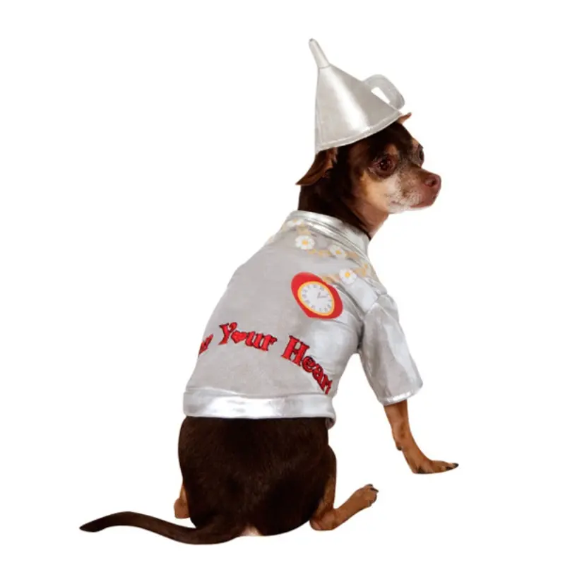 Wizard of Oz Tin Man Dog Halloween Costume Small - Out of Stock!