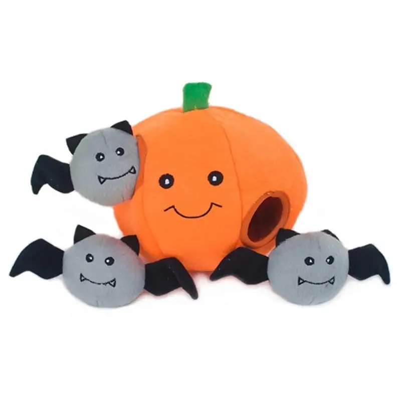 ZippyPaws Halloween Burrows Dog Toy - Pumpkin  One Size - Out of Stock!