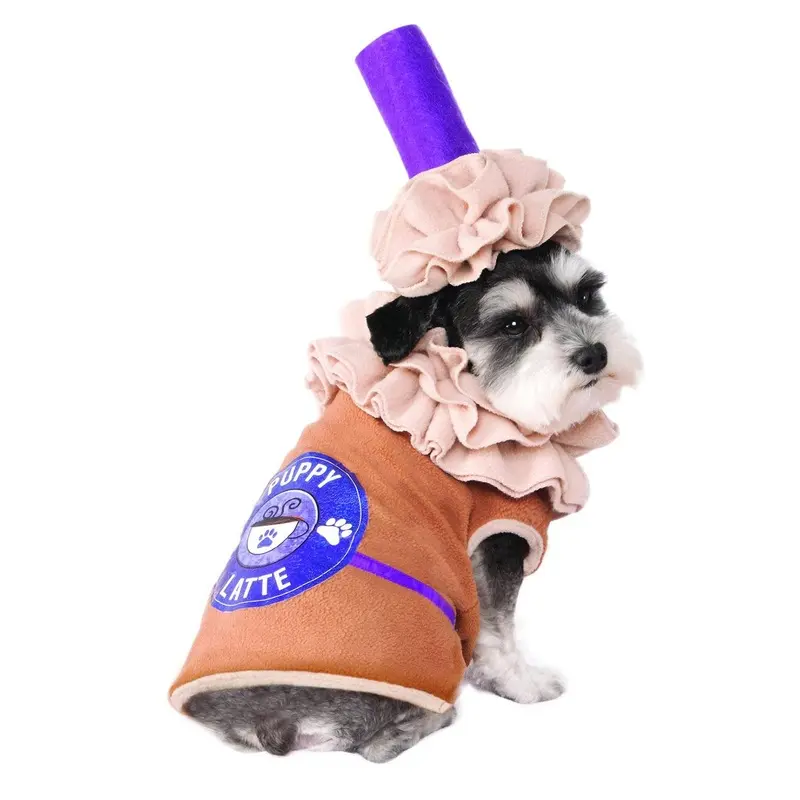 Puppy Latte Dog Costume Small