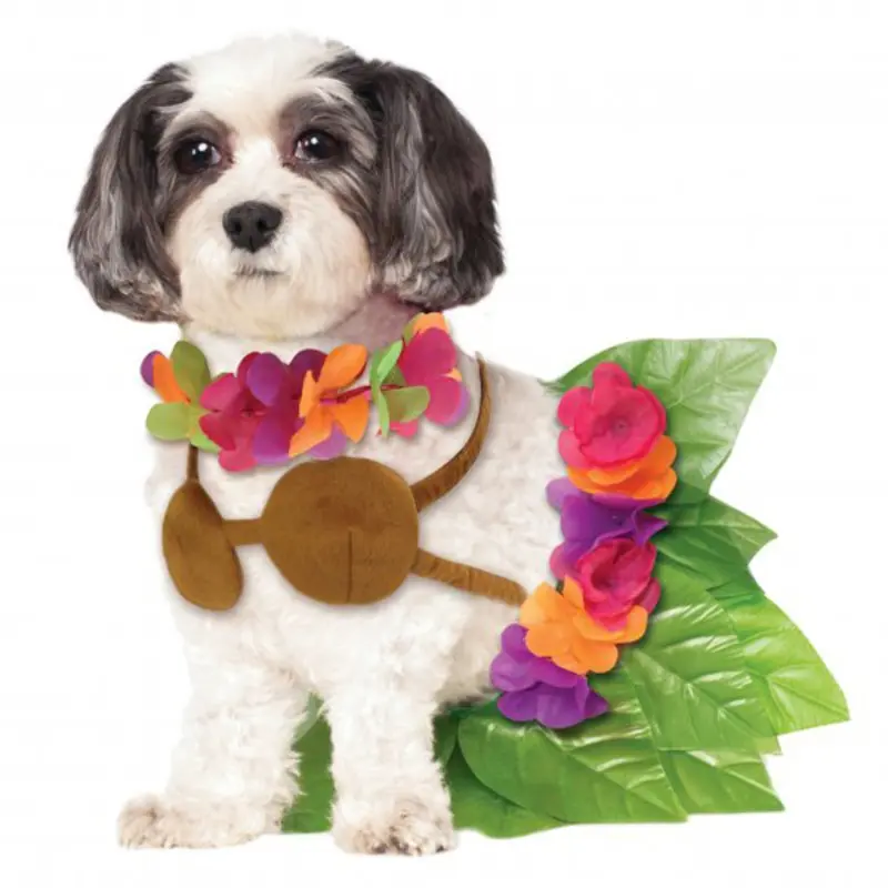 Rubie's Hula Girl Halloween Dog Costume Small - Out of Stock!