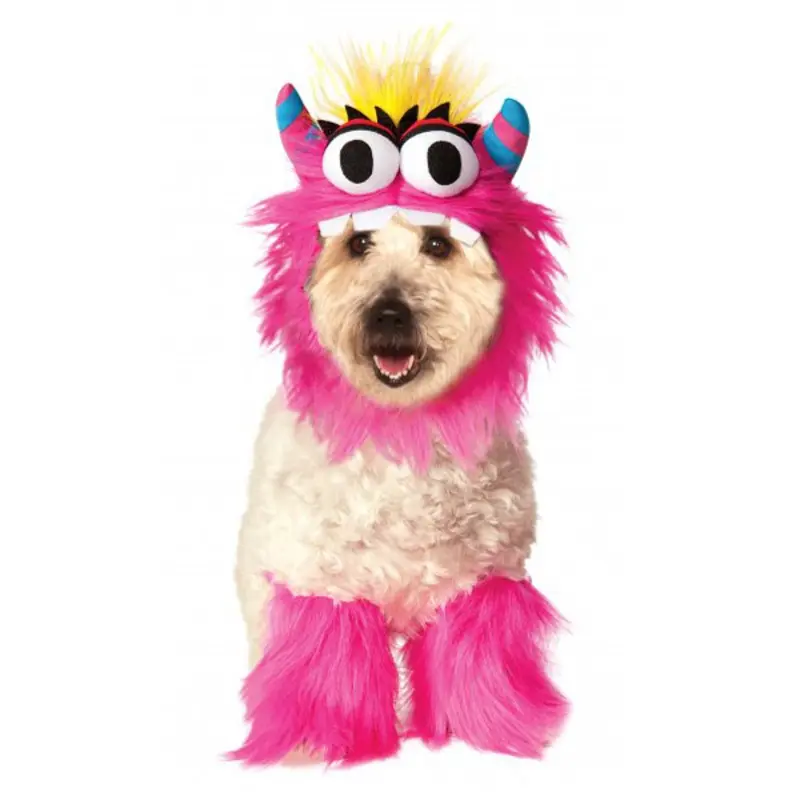 Rubie's Monster Halloween Dog Costume - Pink Small