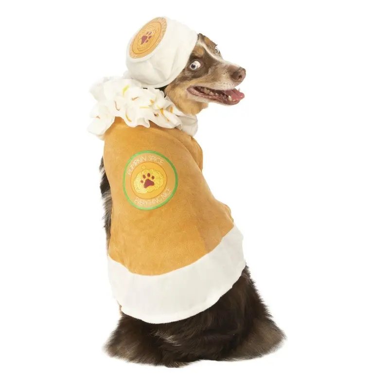 Rubies Pumpkin Spiced Latte Dog Costume Small