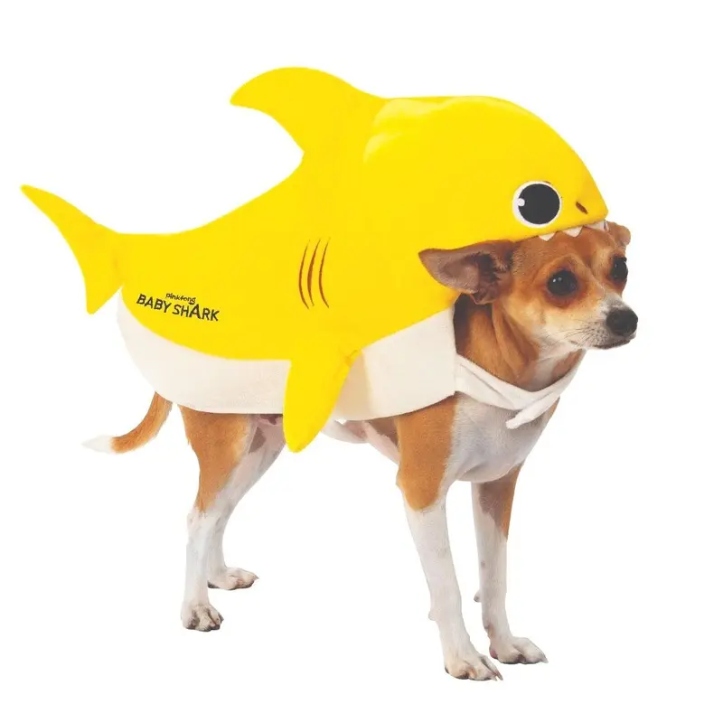 Baby Shark Halloween Dog Costume by Rubies Small