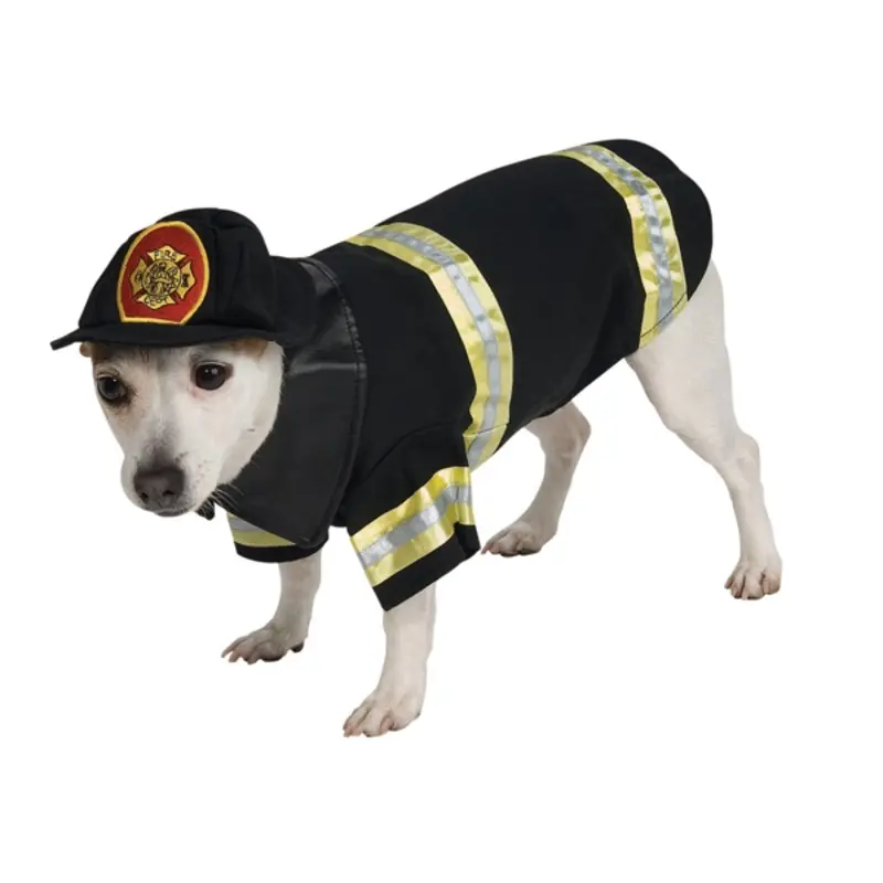 Fire Fighter Dog Halloween Costume Small