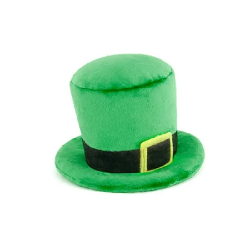 P.L.A.Y. Mutt Hatter Leprechaun Plush Dog Toy and Hat