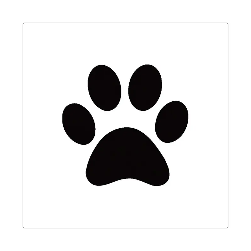 PetPaint Color Dog Hair Stencil - Paw Small - Out of Stock!