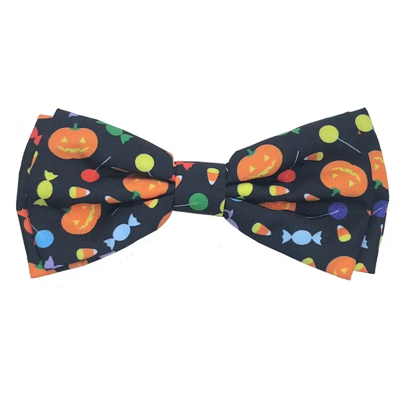 Huxley & Kent Halloween Dog and Cat Bow Tie Collar Attachment - Trick or Treat Small