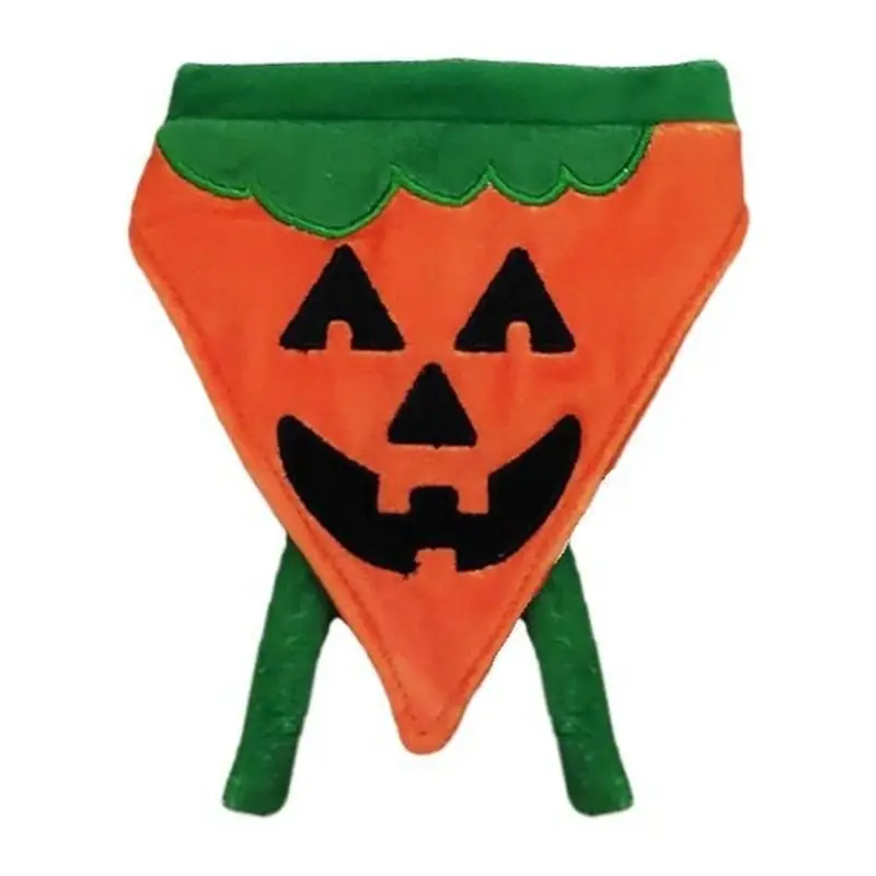Huxley & Kent Halloween Dog Bandana - Jack-O-Lantern Small