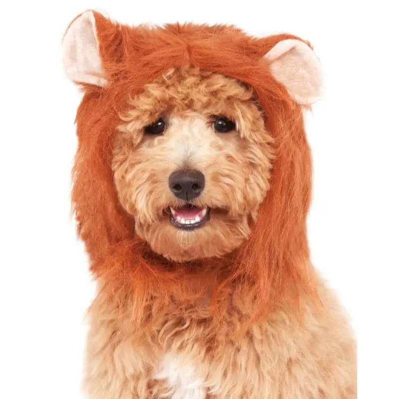 Lion Mane Dog Headpiece by Rubies Small/Medium