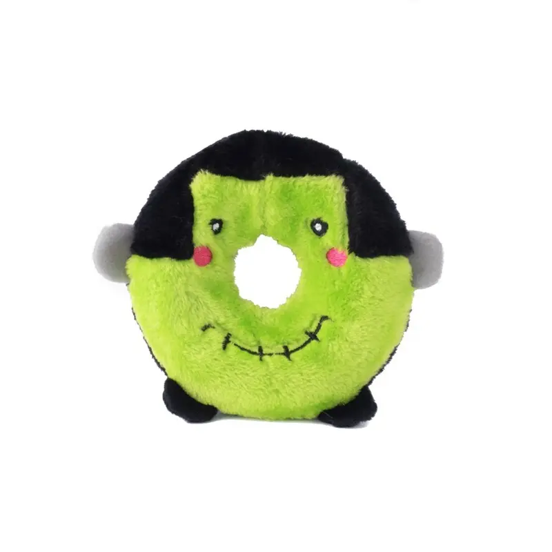 ZippyPaws Halloween Donutz Buddies Dog Toy - Frankenstein's Monster