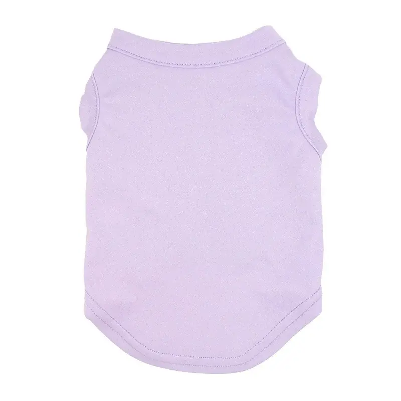 Plain Dog and Cat Shirt - Lavender X-Small
