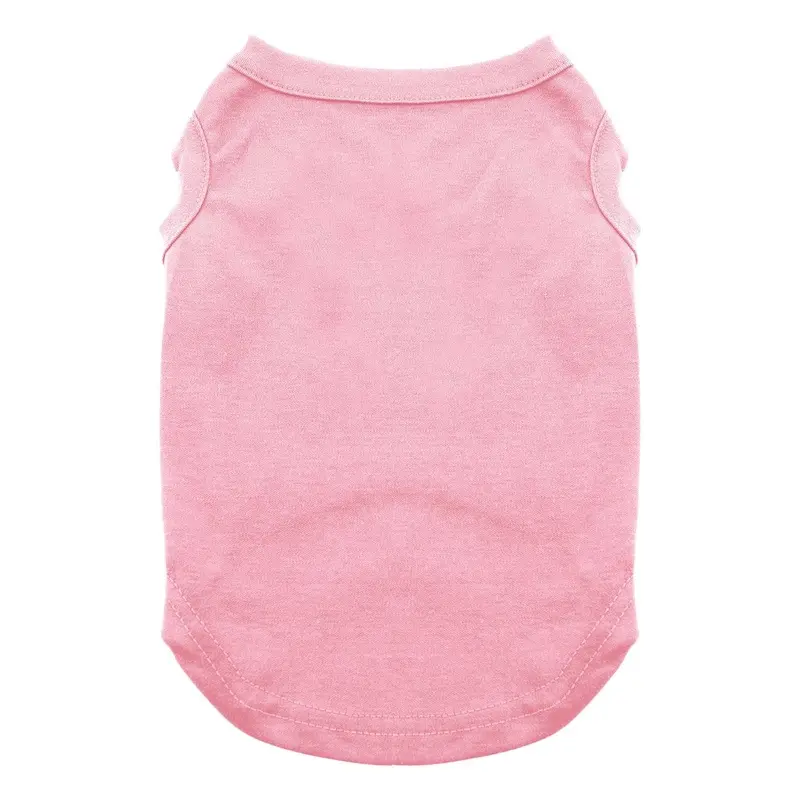 Plain Dog and Cat Shirt - Light Pink X-Small - Out of Stock!