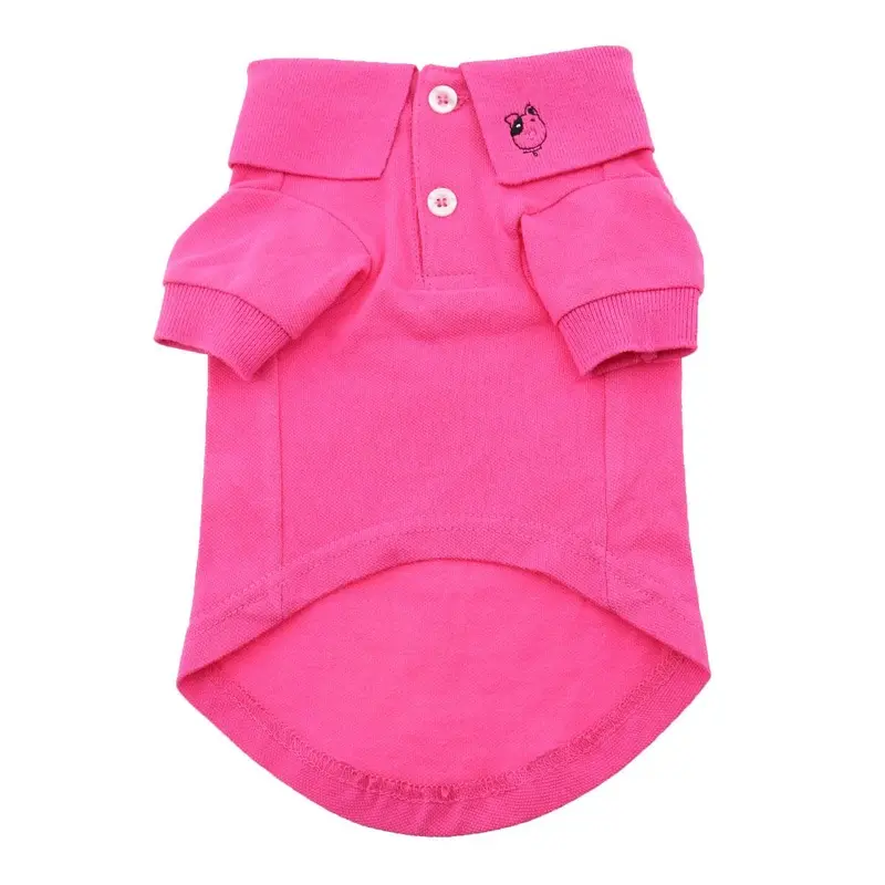 Solid Dog Polo by Doggie Design - Raspberry Sorbet Small