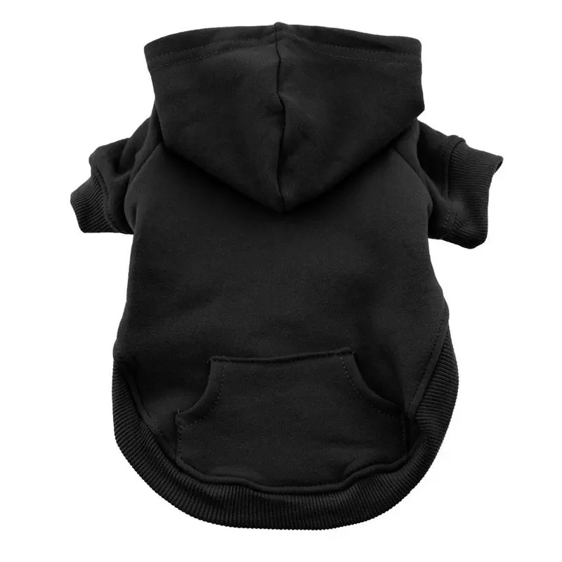 Barking Basics Dog Hoodie - Black X-Small - Out of Stock!