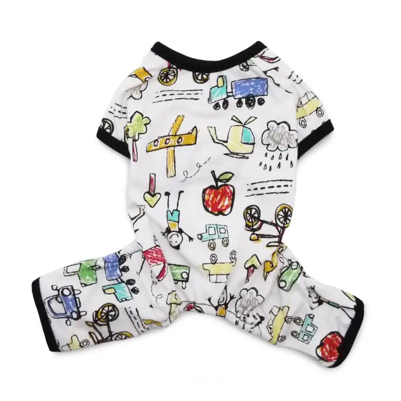 Car Dog Pajamas by Dogo 2X-Large