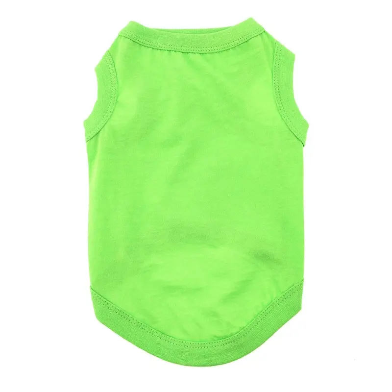 Cotton Dog Tank by Doggie Design - Green Flash X-Small