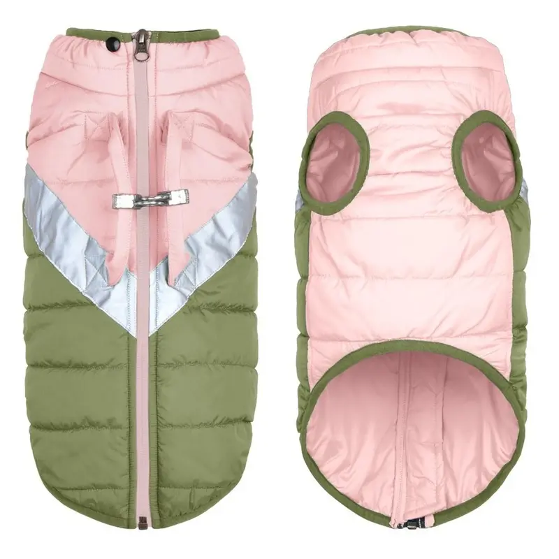 Gooby Mountaineer Dog Jacket - Peach X-Small