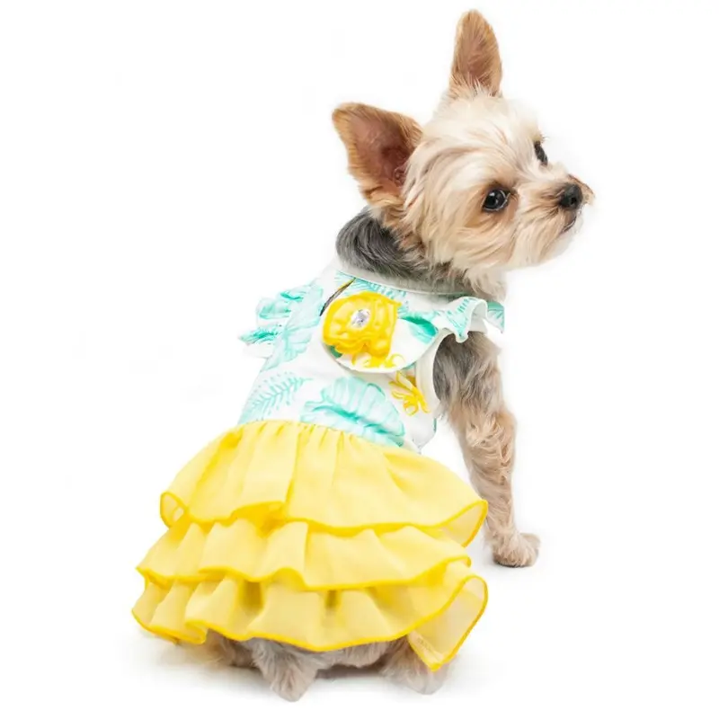 Leafy Dog Dress by Dogo XX-Small - Out of Stock!