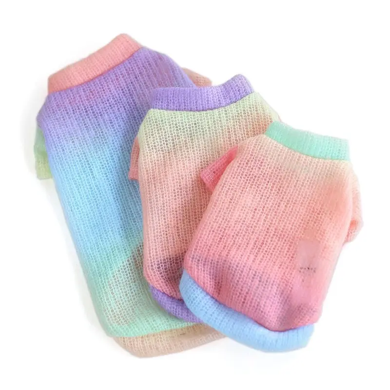 Hello Doggie Rainbow Dog Sweater  XX-Small